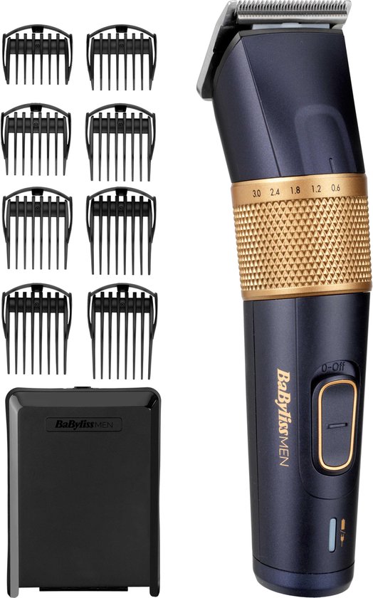 BaByliss E986E tondeuse à cheveux Noir